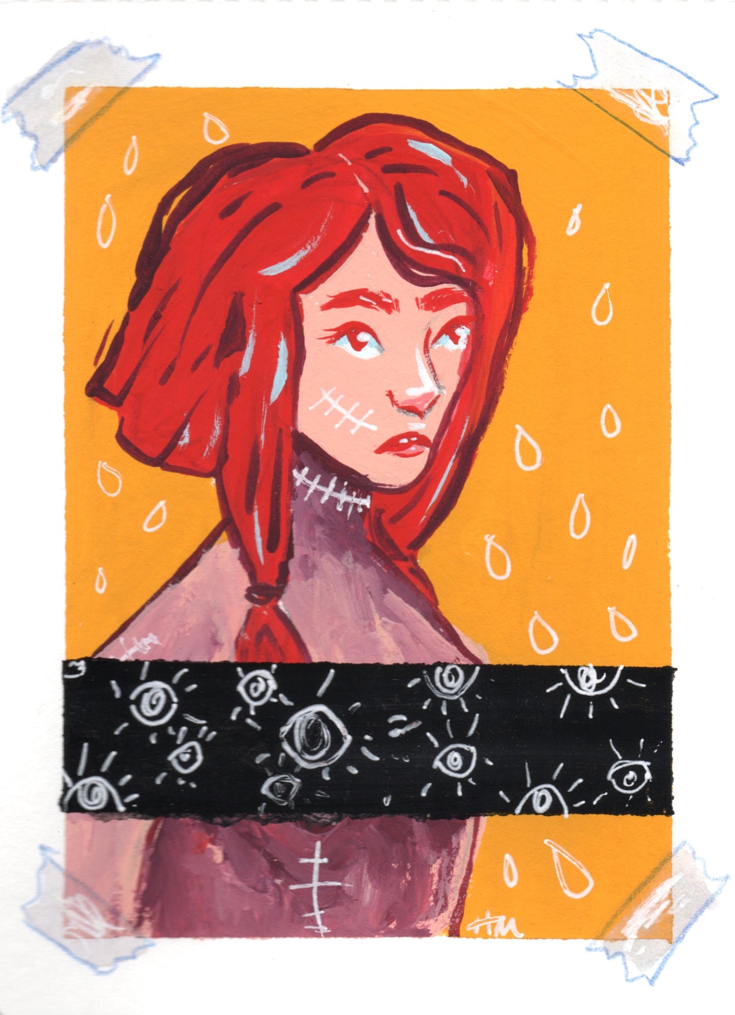 Yellow Tape 5x7 Print