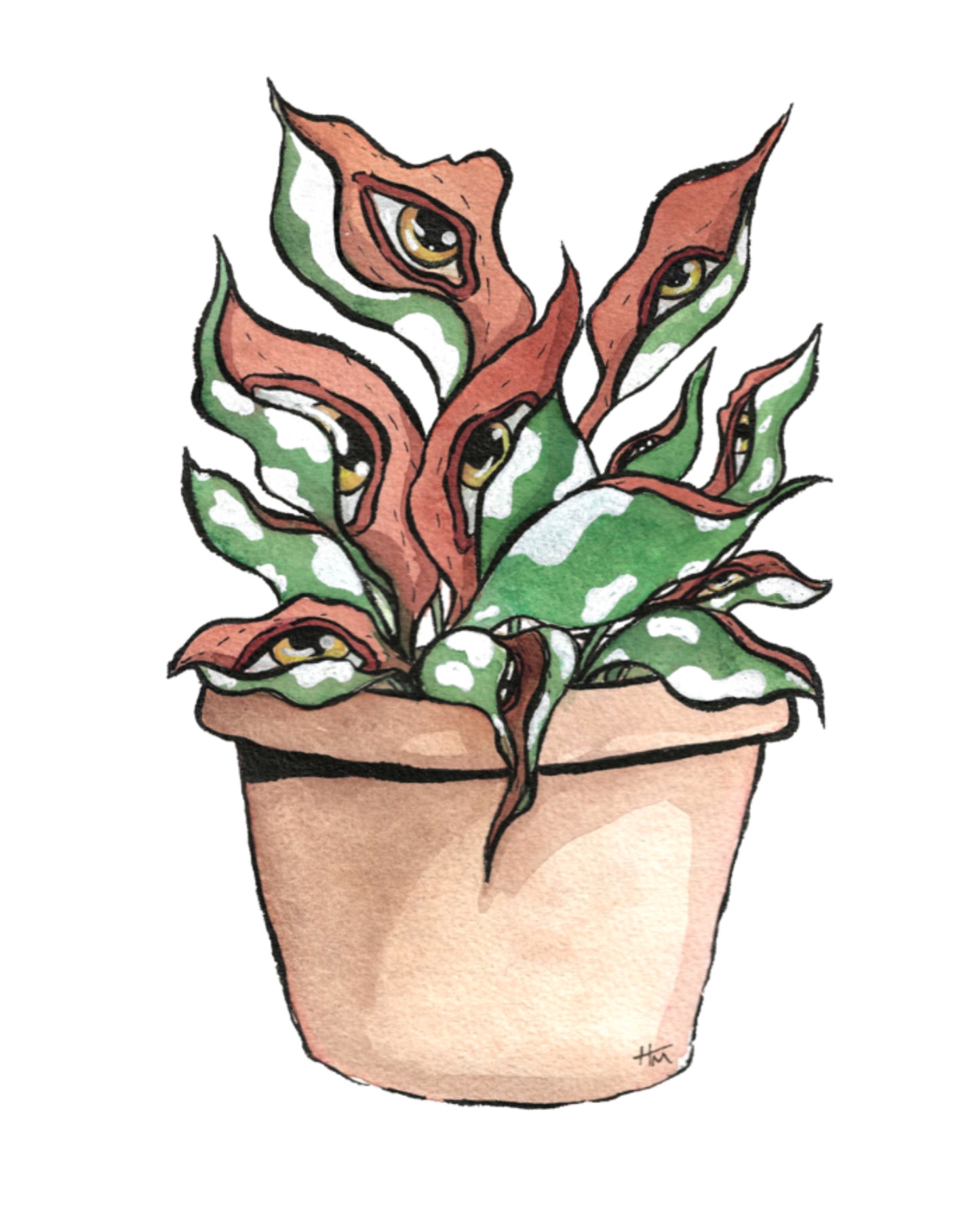 Plant Eye 8x10 Print