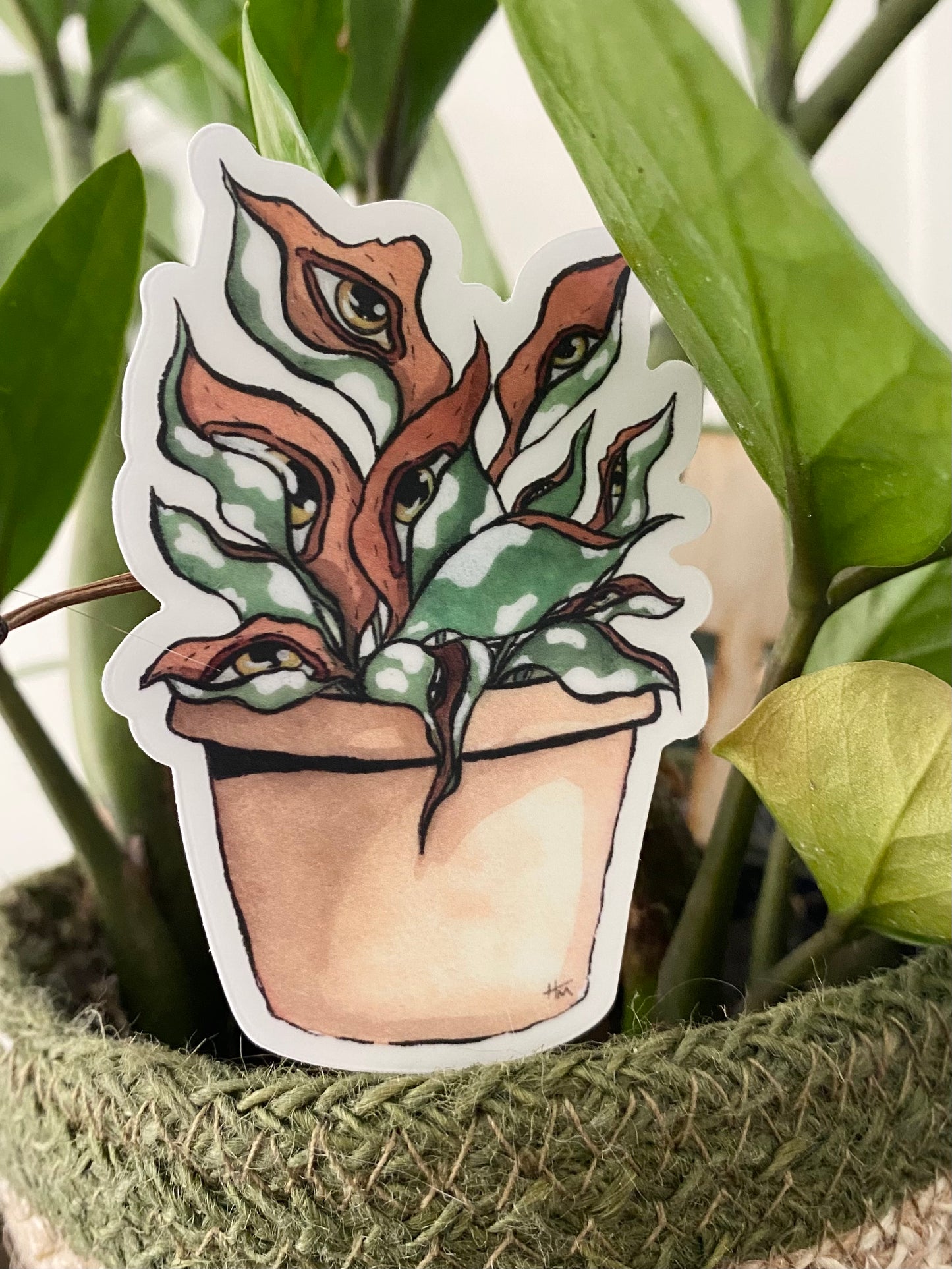 Plant Eye Sticker