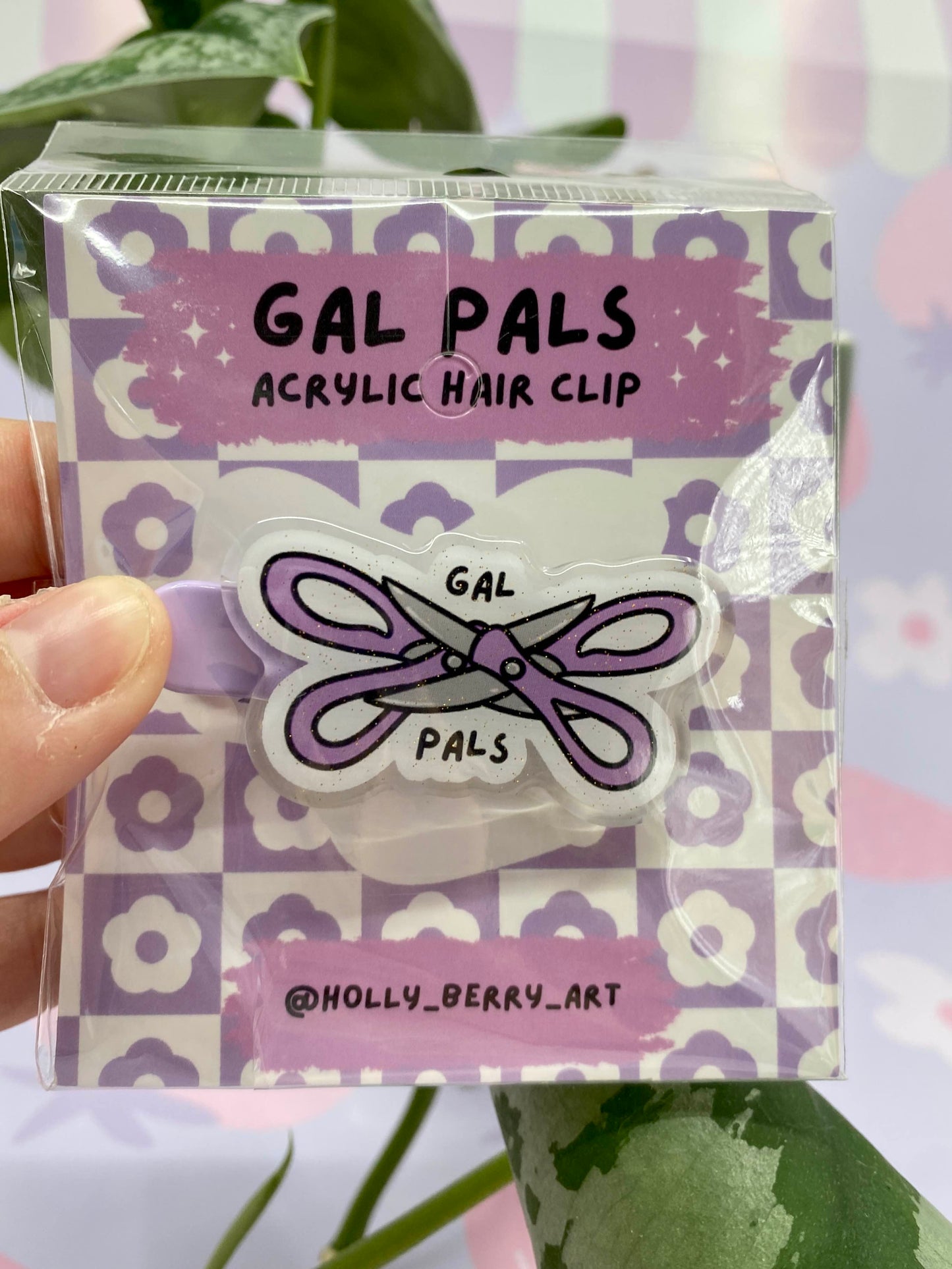 Gal Pals Acrylic Hair Clip