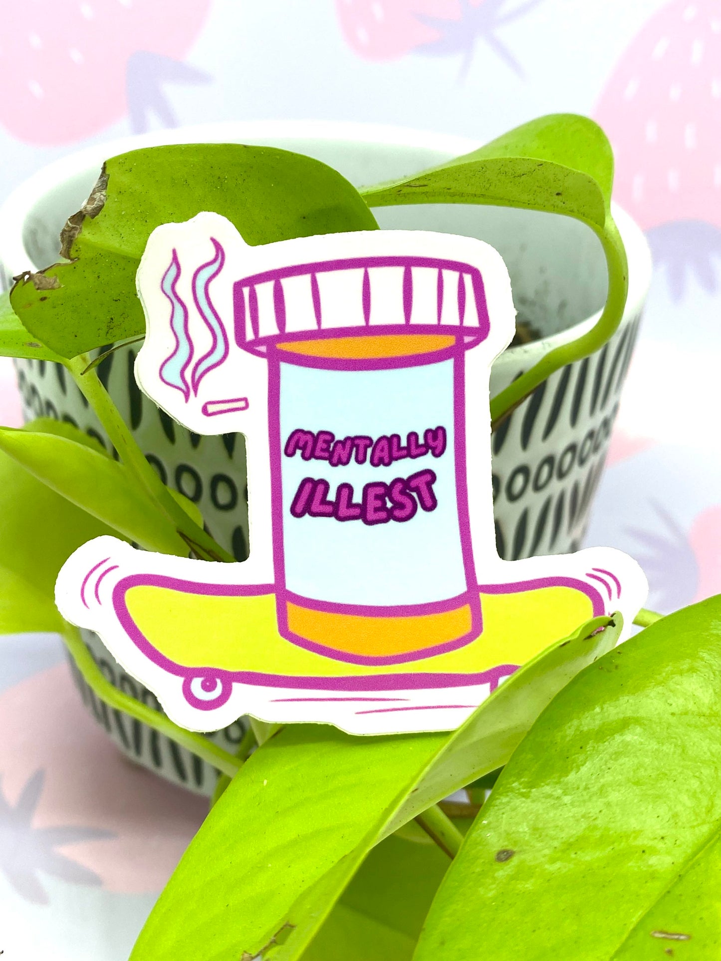 Mentally Illest Sticker