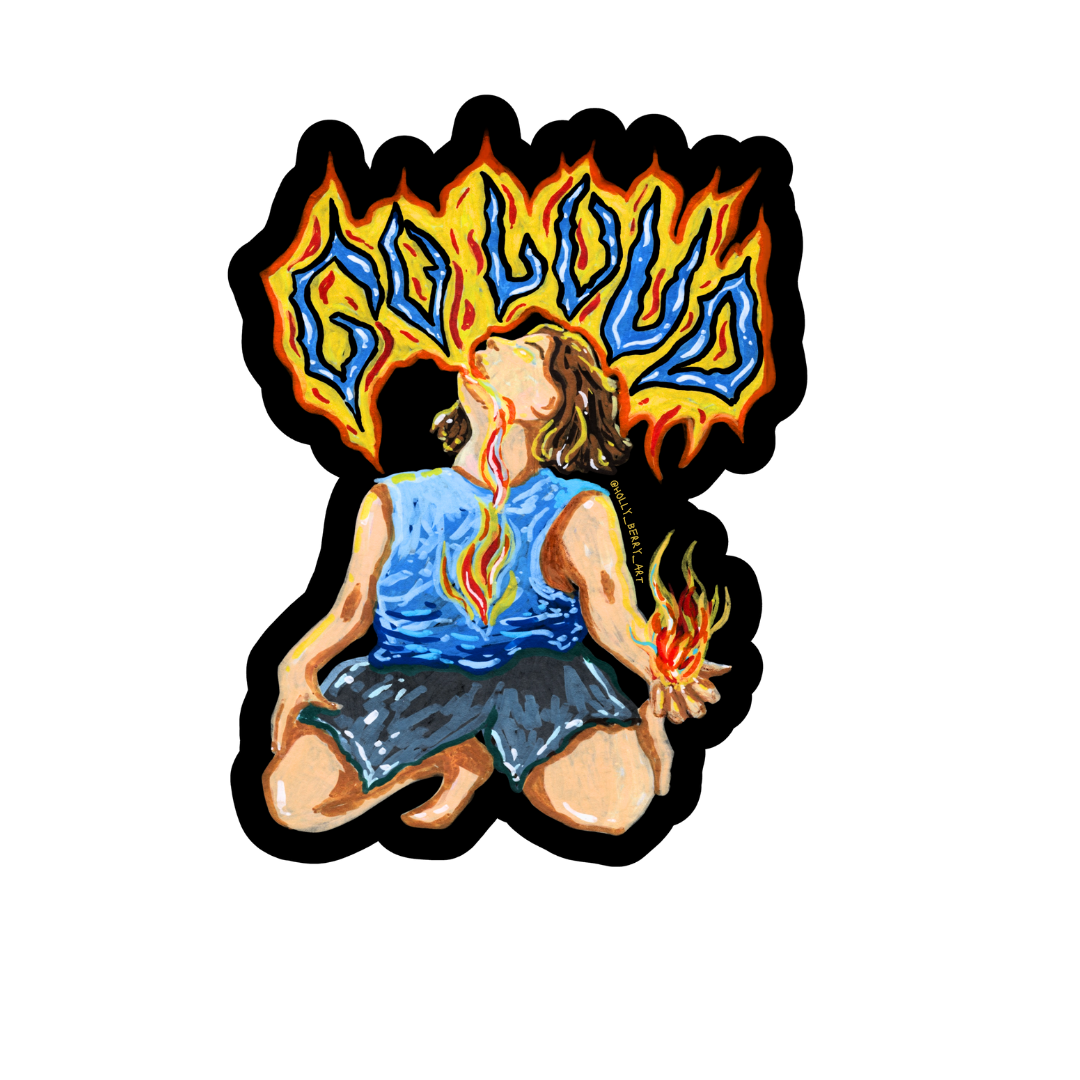 Go Loud Sticker