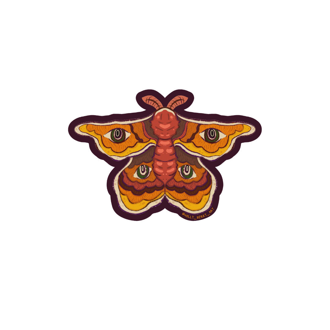 Moth Sticker