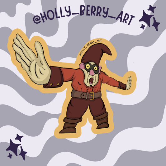The Highwayman Glossy Waterproof Sticker