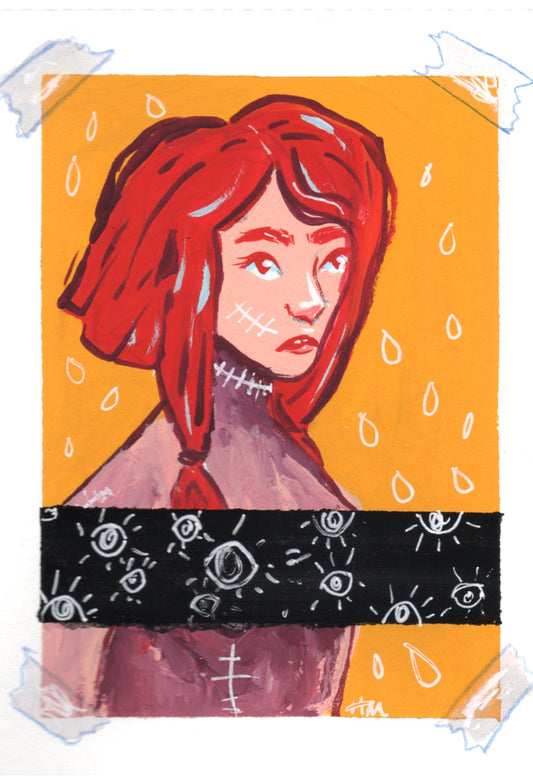 Yellow Tape 4x6 Print