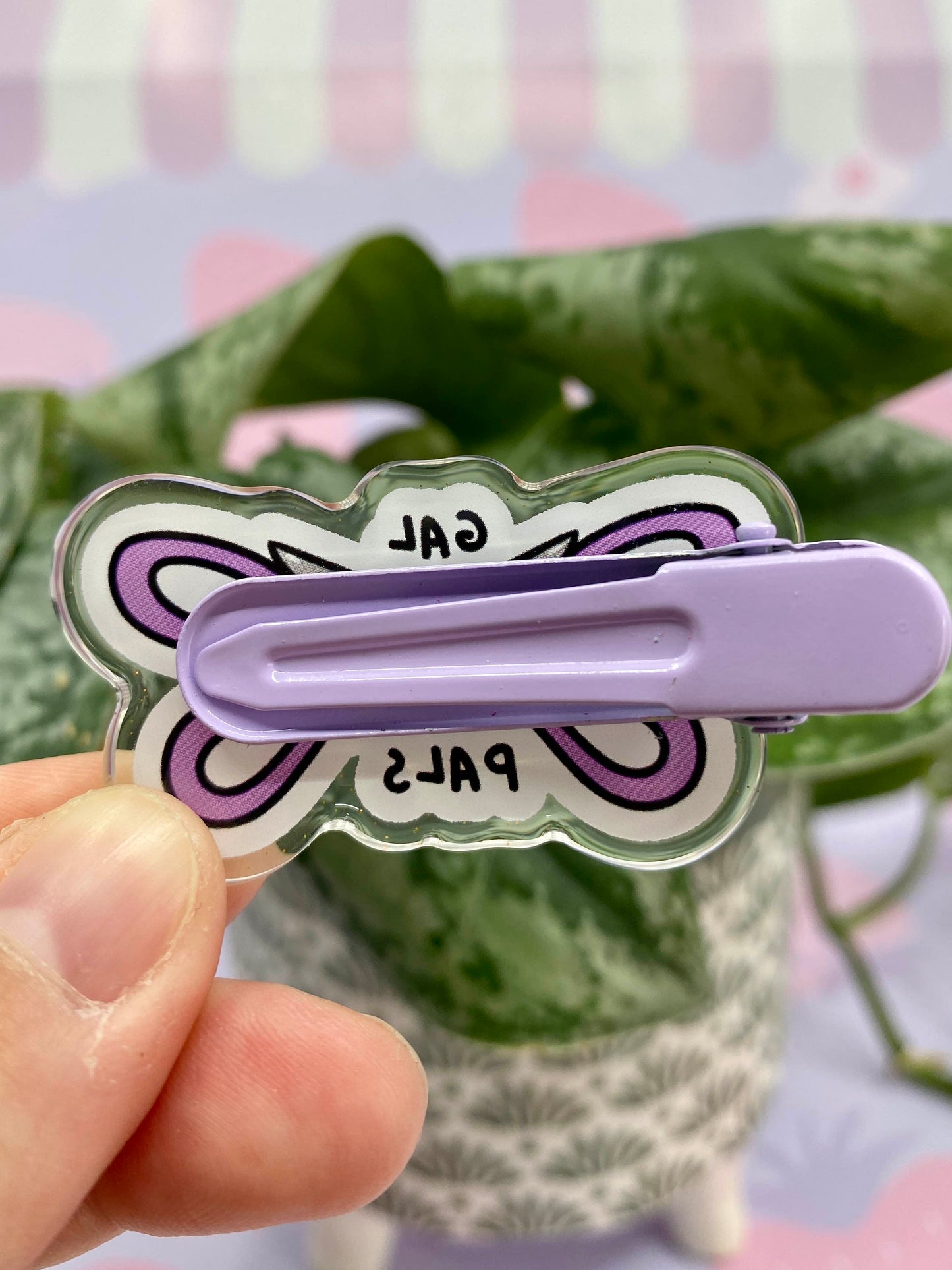 Gal Pals Acrylic Hair Clip