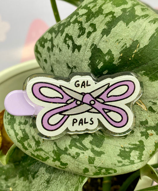 Gal Pals Acrylic Hair Clip