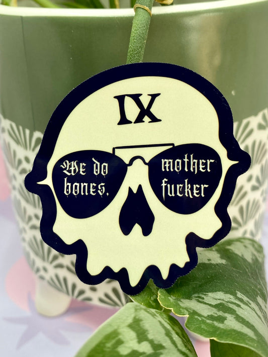 We Do Bones Sticker
