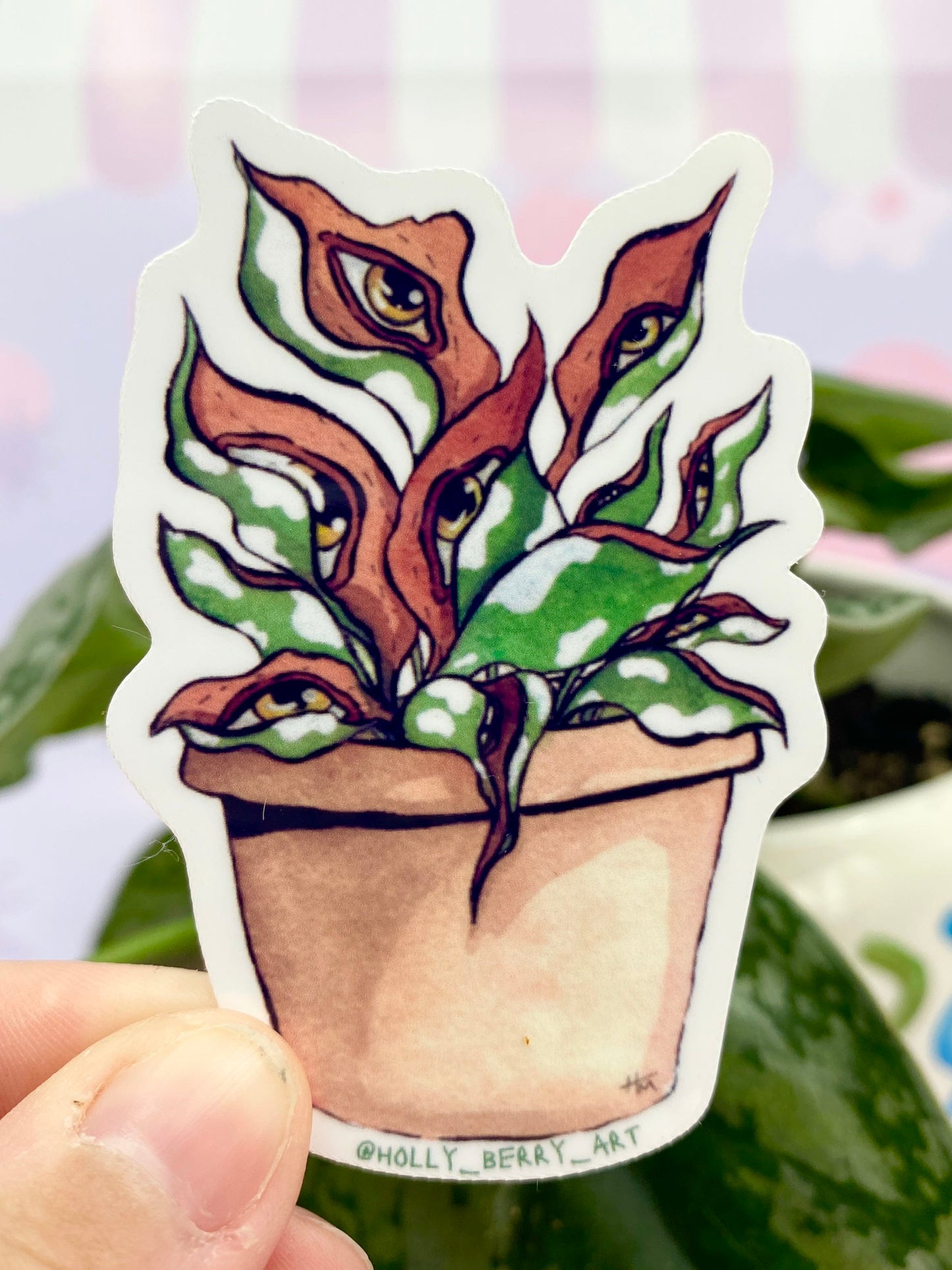 Plant Eye Sticker
