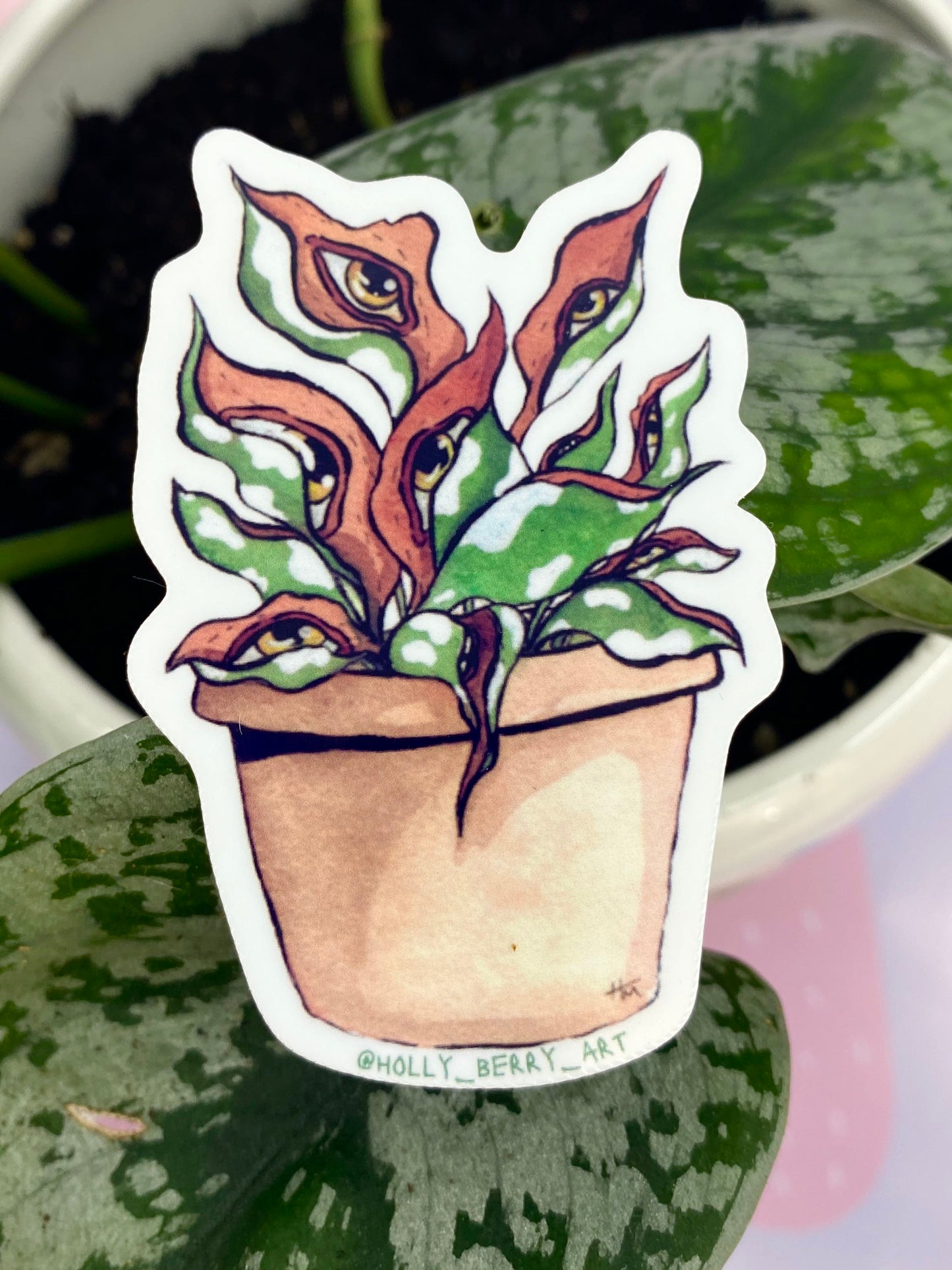 Plant Eye Sticker