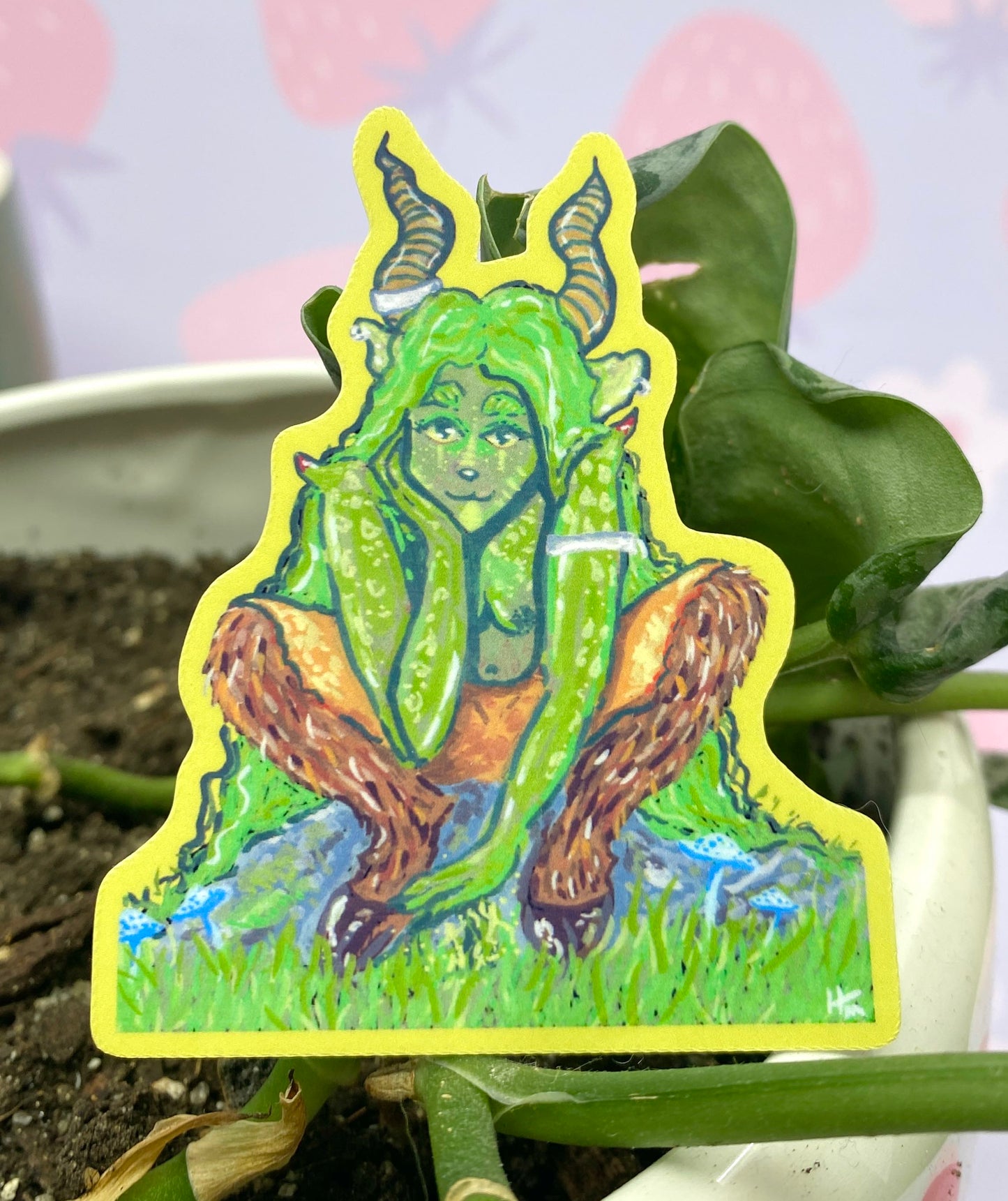 Forest Faun Sticker