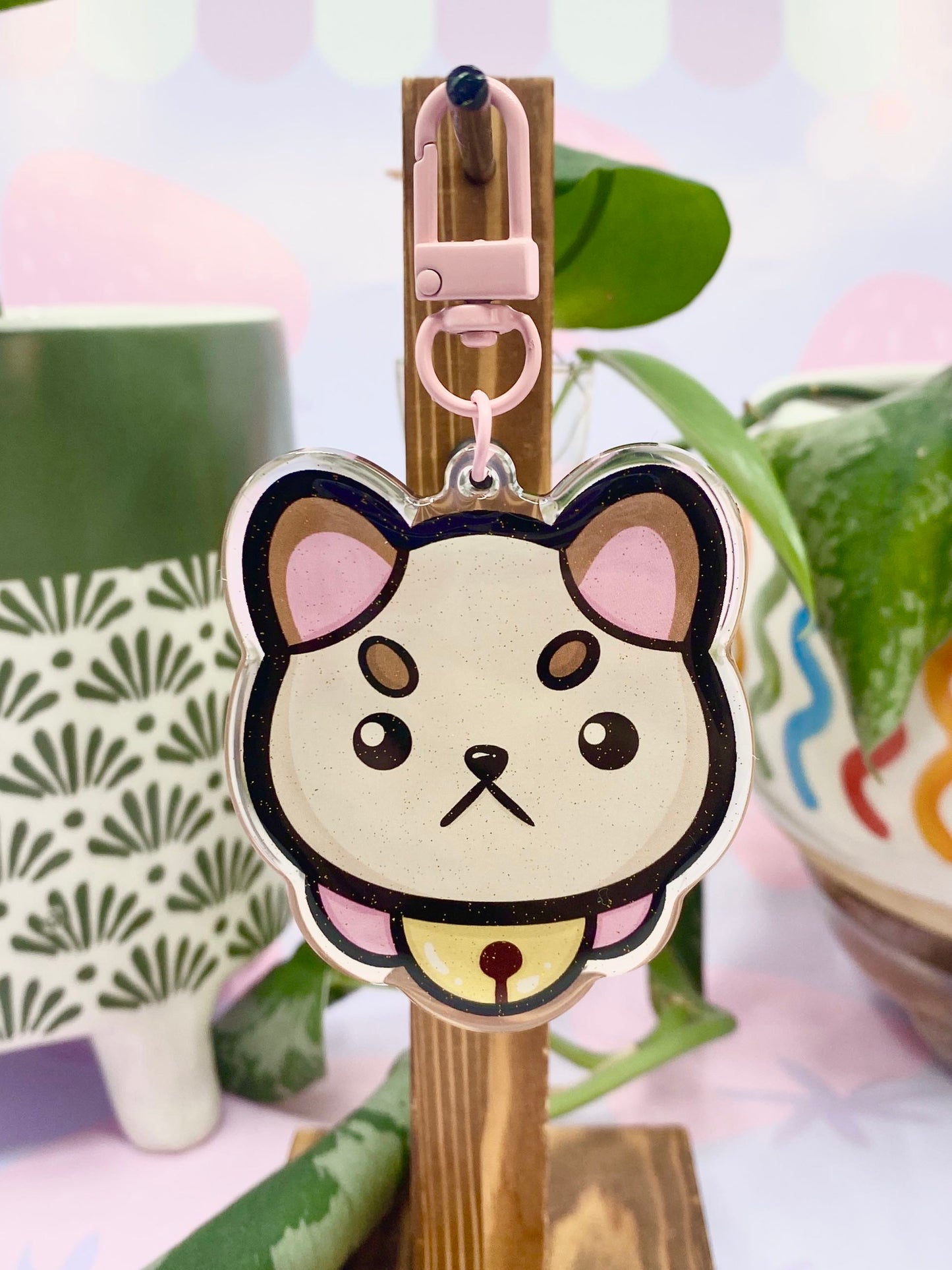 Puppycat Keychain
