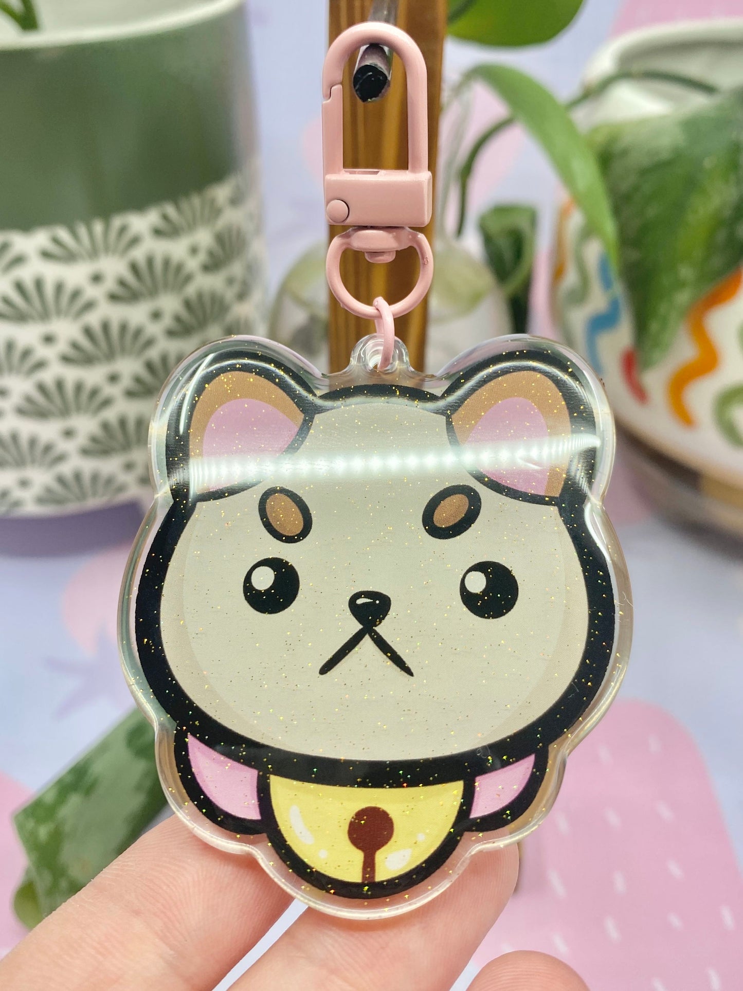Puppycat Keychain