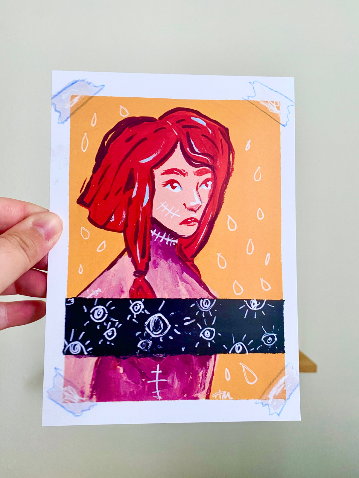 Yellow Tape 5x7 Print