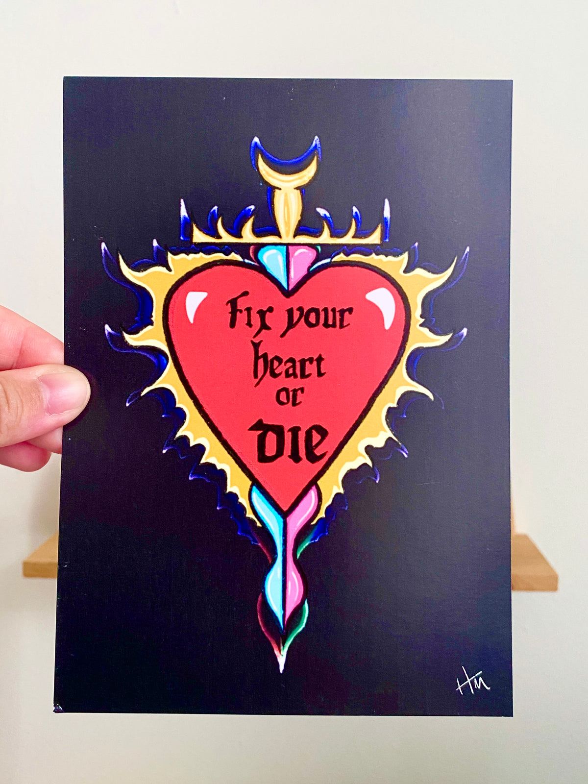 Fix Your Heart 5x7 Print