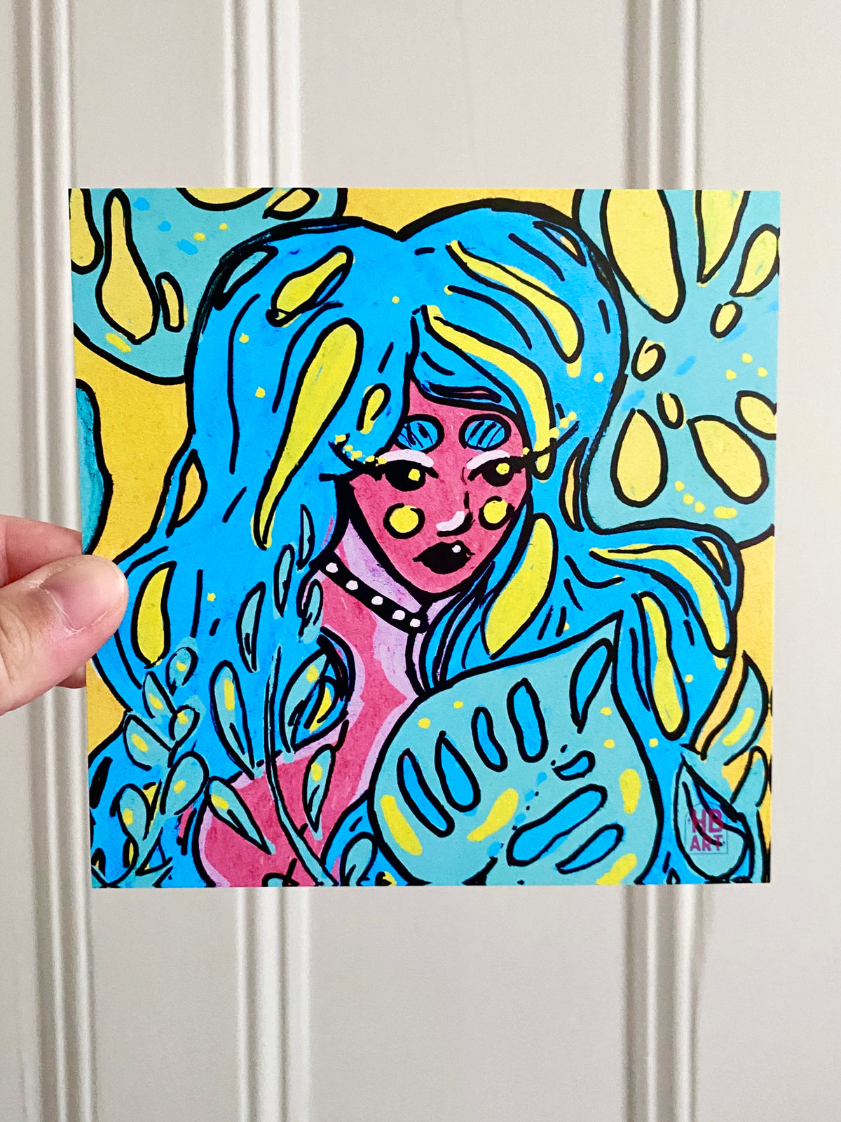 Monstera 5x5 Square Art Print