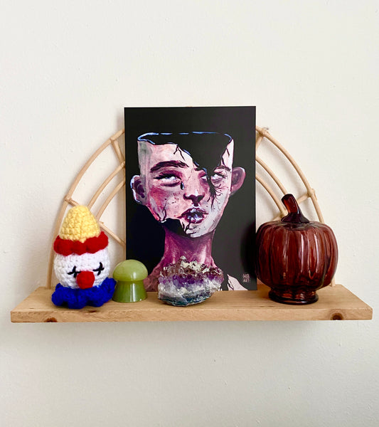 Cracked  5x7 Art Print
