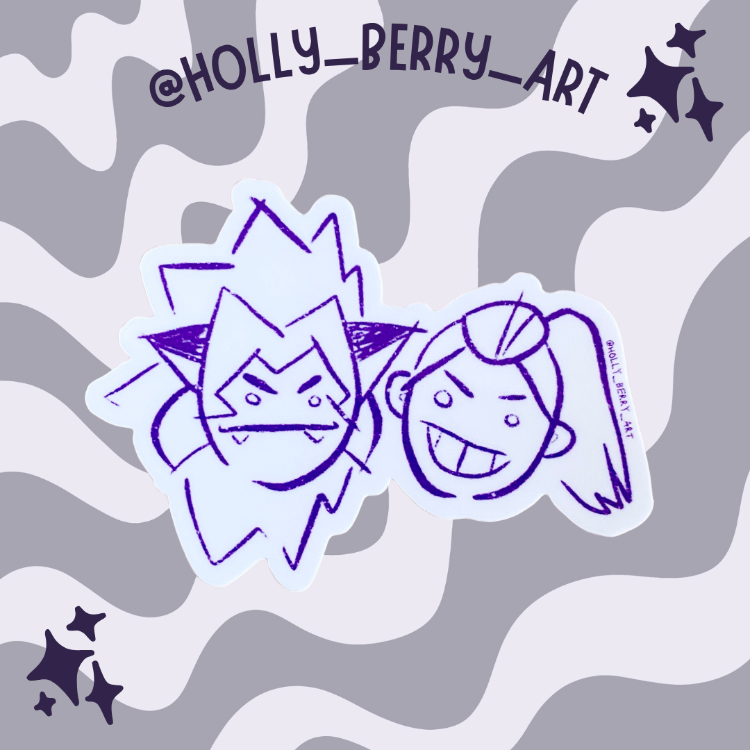 She Ra Catradora Glossy Vinyl Waterproof Sticker