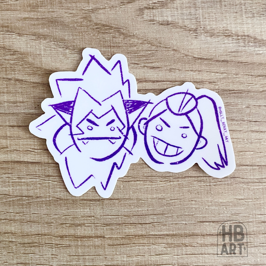 She Ra Catradora Glossy Vinyl Waterproof Sticker