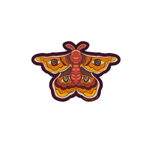 Moth Sticker