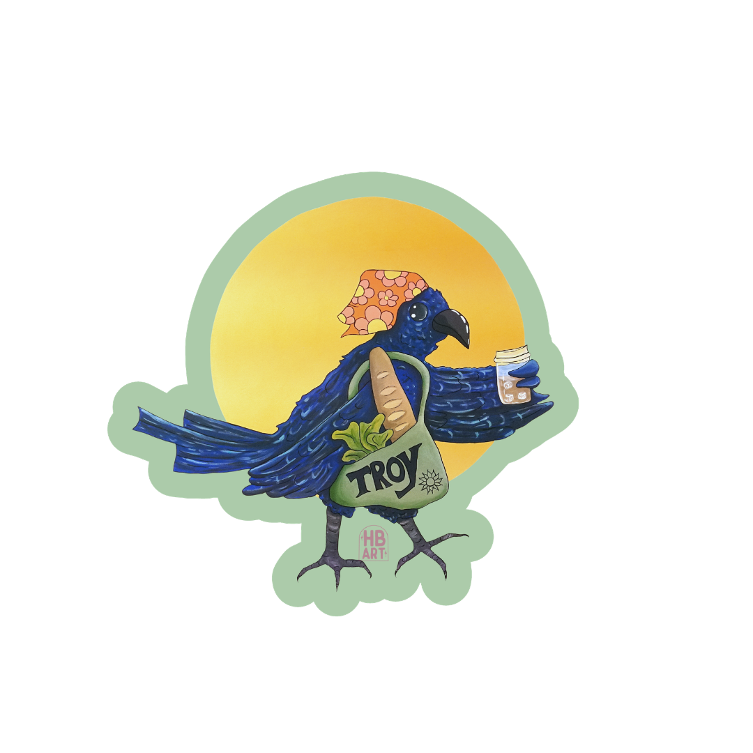 Bird Mural Sticker