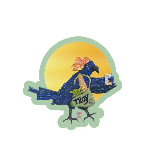 Bird Mural Sticker