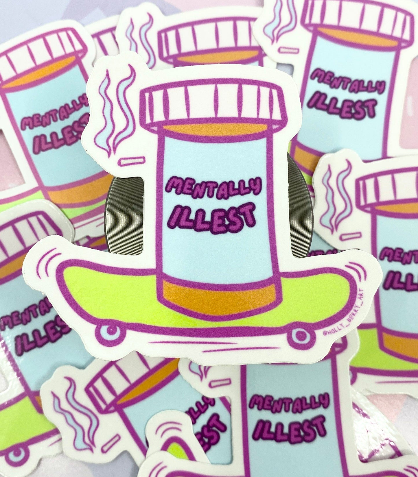 Mentally Illest Sticker