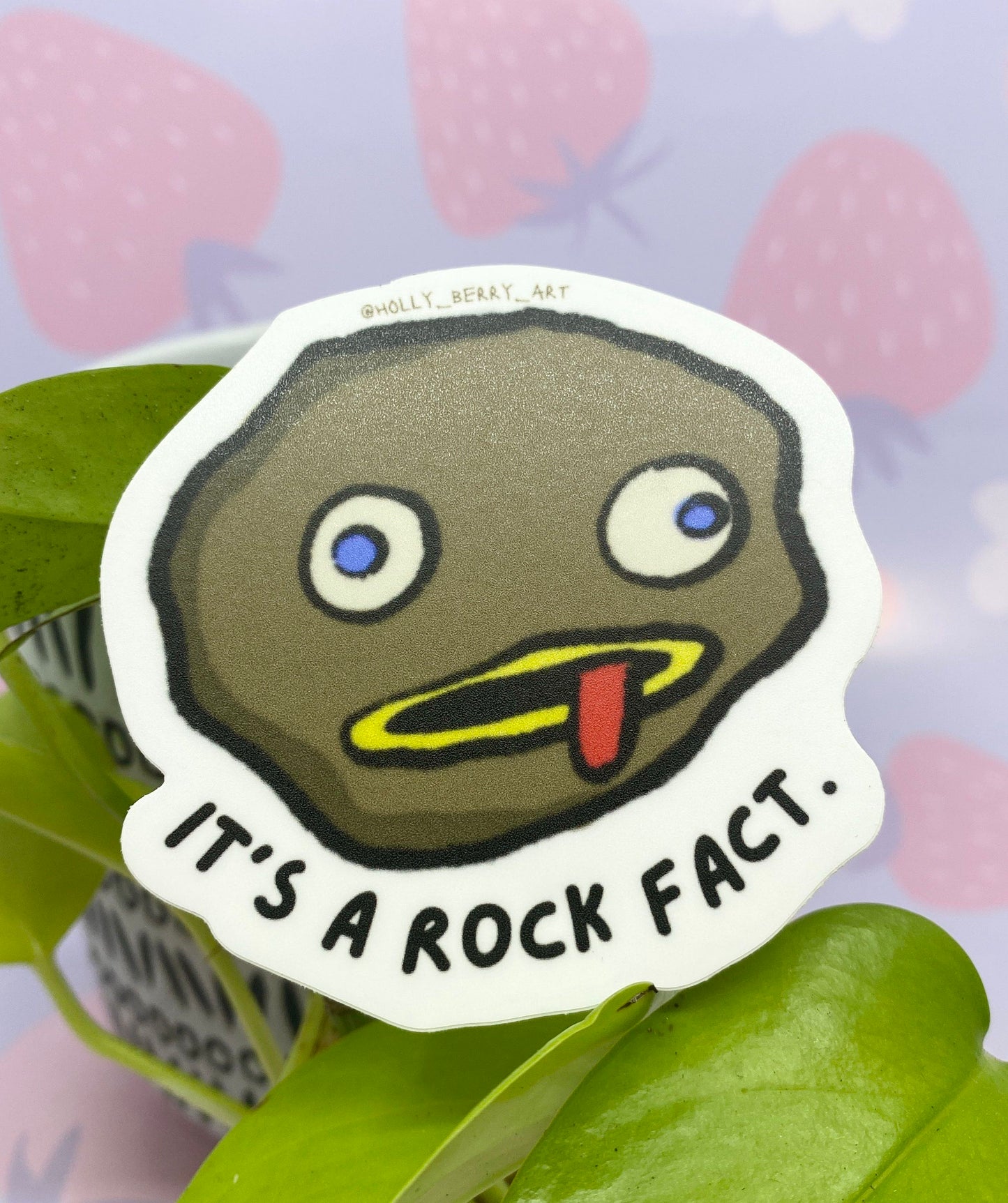 Rock Fact Sticker